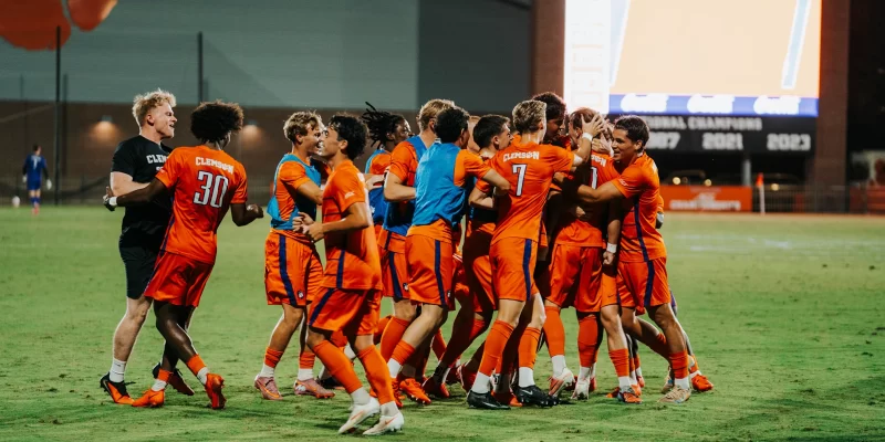 College Soccer News’ Men’s Soccer Week 8 Top 25 Poll: Clemson Joins the Top Contenders After Comeback